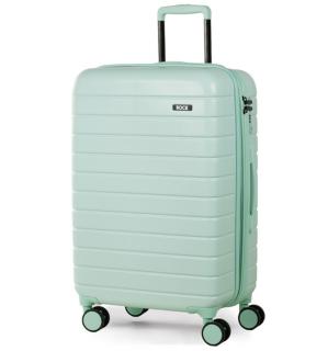 Cestovní kufr ROCK TR-0214/3-M ABS - světle zelená 60 l + 10% expander