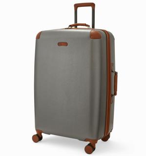 Cestovní kufr ROCK TR-0219/4-L ABS/PC - šedá 84 l + 20% expander