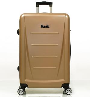 Cestovní kufr ROCK TR-0229/3-L ABS - champagne 97 l
