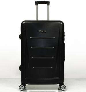 Cestovní kufr ROCK TR-0229/3-M ABS - černá 71 l