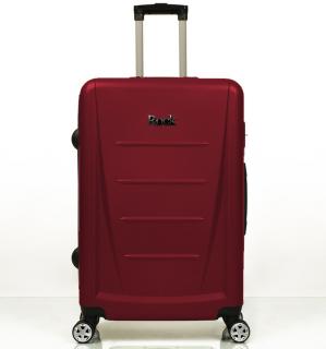 Cestovní kufr ROCK TR-0229/3-M ABS - červená 71 l