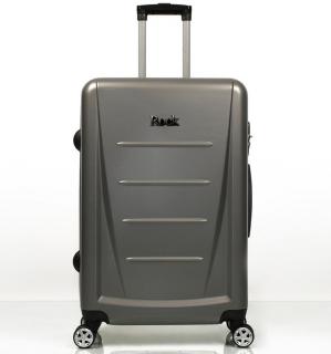 Cestovní kufr ROCK TR-0229/3-M ABS - šedá 71 l
