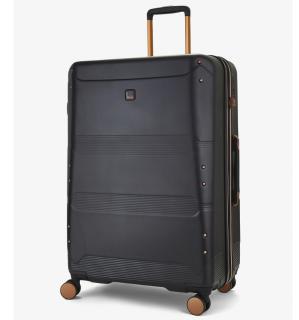 Cestovní kufr ROCK TR-0238/3-L ABS/PC - černá 102 l + 20% expander
