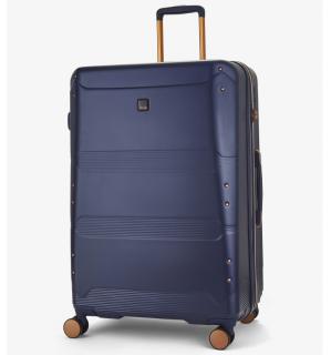 Cestovní kufr ROCK TR-0238/3-L ABS/PC - tmavě modrá 102 l + 20% expander