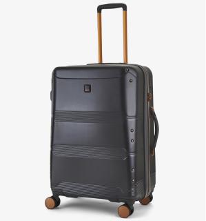 Cestovní kufr ROCK TR-0238/3-M ABS/PC - charcoal 60 l + 20% expander