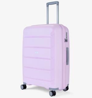 Cestovní kufr ROCK TR-0239/3-M PP - fialová 58 l + 15% expander