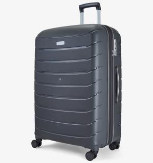 Cestovní kufr ROCK TR-0241/3-L PP - charcoal 86 l + 15% expander