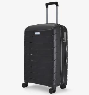 Cestovní kufr ROCK TR-0241/3-M PP - černá 59 l + 15% expander