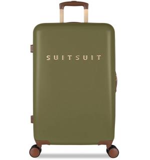 Cestovní kufr SUITSUIT® TR-7151/3-M Fab Seventies Martini Olive 60 l
