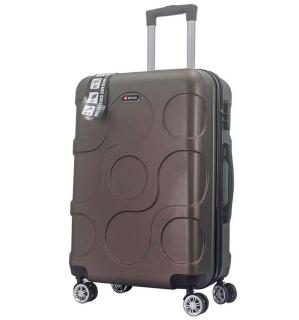 Kabinové zavazadlo METRO LLTC4/3-S ABS - hnědá 34 l
