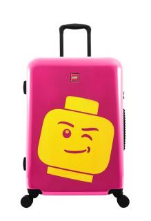 LEGO Luggage ColourBox Minifigure Head M 24  - Berry