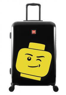 LEGO Luggage ColourBox Minifigure Head M 24  - Černý