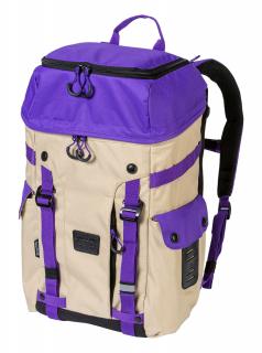 Meatfly Batoh Scintilla - Cream/Violet - 26 L