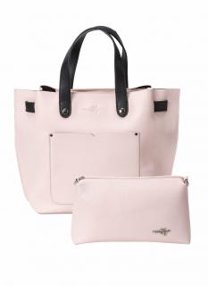 Meatfly Kabelka Alma - Powder Pink/Black