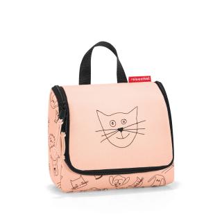 Reisenthel kosmetická taška toiletbag S kids cats and dogs rose