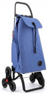 Rolser I-Max Tweed 6 Logic nákupní taška na kolečkách Barva: Modrá