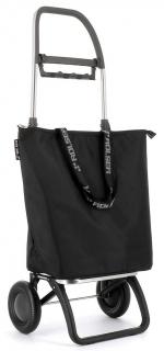 Rolser Mini Bag MF 2 Logic nákupní taška na kolečkách Barva: černá