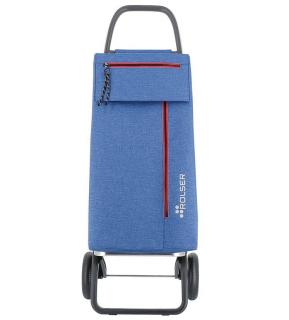Rolser Wallaby Tweed RG2 nákupní taška na kolečkách Barva: Modrá