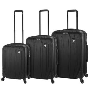 Sada cestovních kufrů MIA TORO M1525/3 - černá 95 l / 62 l / 37 l + 25% expander