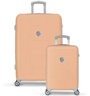 Sada cestovních kufrů SUITSUIT TR-1321/2 ABS Caretta Melon 83 l / 31 l