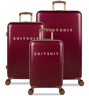 Sada cestovních kufrů SUITSUIT® TR-7111/3 - Classic Biking Red 91 l / 60 l / 32 l