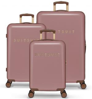 Sada cestovních kufrů SUITSUIT TR-7211/3 Fab Seventies Old Rose 91 l / 60 l / 32 l