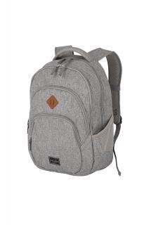 Travelite Basics Backpack Melange Light grey 22l