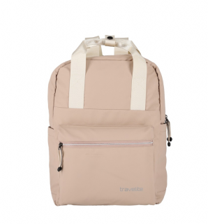 Travelite Basics Canvas Backpack Light brown 11l