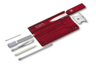 Victorinox Karta SwissCard Quattro červená