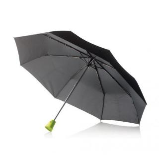 XD Design Automatický skládací deštník Brolly zelená rukojeť