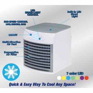 AKCE Stolní klimatizace přenosná, 7 barev