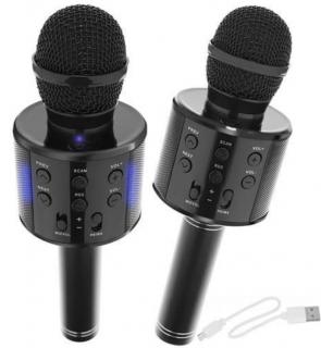 Karaoke Bluetooth mikrofon - černý