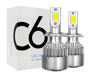 LED autožárovky C6 H7 Headlight 36W/3800lm - 2ks