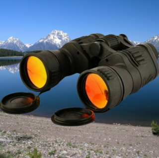 Turistický binokulární dalekohled 50x50