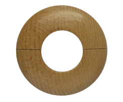 Rozeta dřevěná JAVOR Vnitřní rozměr: 1/2  - 23,5 mm