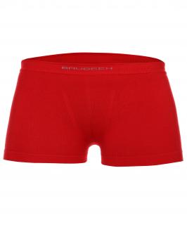 BRUBECK CHLAPECKÉ BAVLNĚNÉ BOXERKY COMFORT COTTON JUNIOR Barva: Červená, Velikost: 116/122