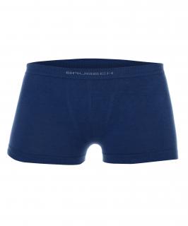 BRUBECK CHLAPECKÉ BAVLNĚNÉ BOXERKY COMFORT COTTON JUNIOR Barva: Modrá, Velikost: 116/122