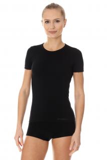 Brubeck dámské tričko krátký rukáv Comfort Cotton Barva: Černá, Velikost: XL