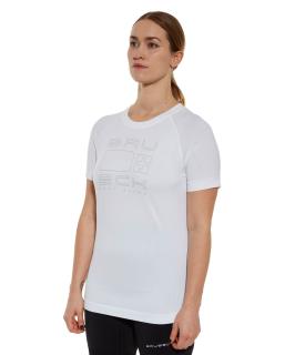 Brubeck dámské tričko s krátkým rukávem AERATE Barva: Bílá, Velikost: M