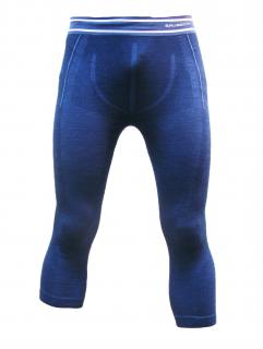 Brubeck pánské 3/4 spodní kalhoty Active wool Barva: Tmavě modrá, Velikost: XXL