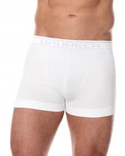 Brubeck pánské boxerky Classic Cotton Barva: Bílá, Velikost: S