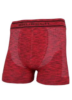 Brubeck pánské boxerky Fusion Barva: Tmavě červená, Velikost: L