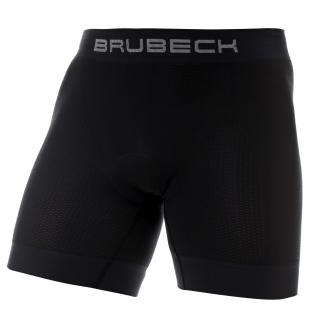 Brubeck pánské boxerky s cyklovložkou Barva: Černá, Velikost: XL