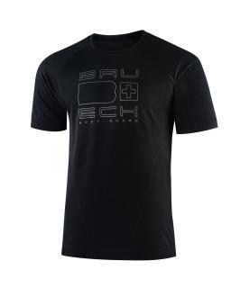 Brubeck pánské tričko s krátkým rukávem AERATE Barva: Černá, Velikost: L