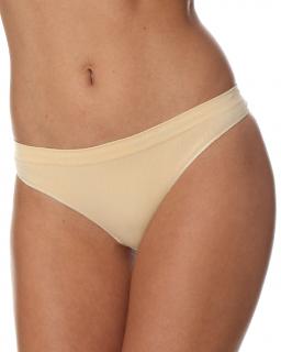 Brubeck tanga String Comfort Cotton Barva: Béžová, Velikost: L