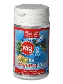 Finclub Magnesatabs - hořčík, vitamin B1, B3 (niacin), B6