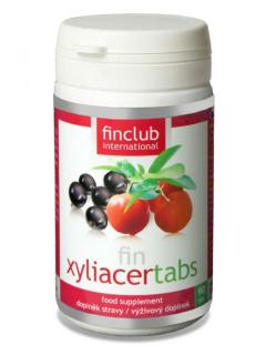Finclub xyliacertabs 90  tablet, přírodní vitamín C slazený xylitolem doprava zdarma