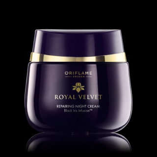 Oriflame obnovující noční krém Royal Velvet 35+ pro zpevnění pleti 50 ml