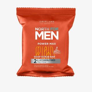 Oriflame peelingové mýdlo North for Men PowerMax  100 g