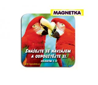 Magnetka - papoušci